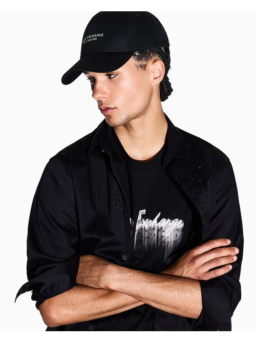 Cappello con visiera con logo NY ARMANI EXCHANGE | XM001694AF15502/UC001